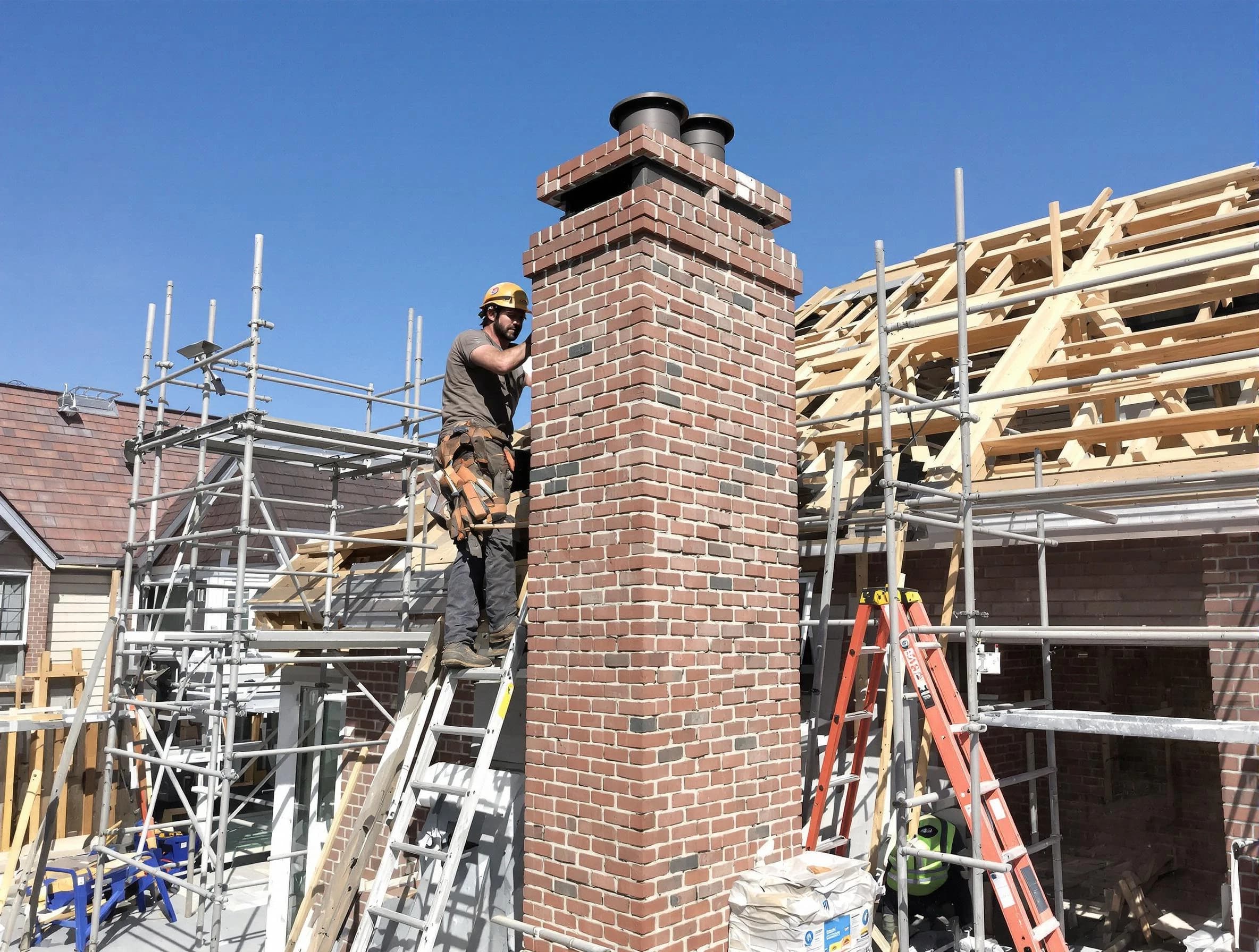 New chimney installation completed by Pleasant View Chimney Sweep in Pleasant View, TN