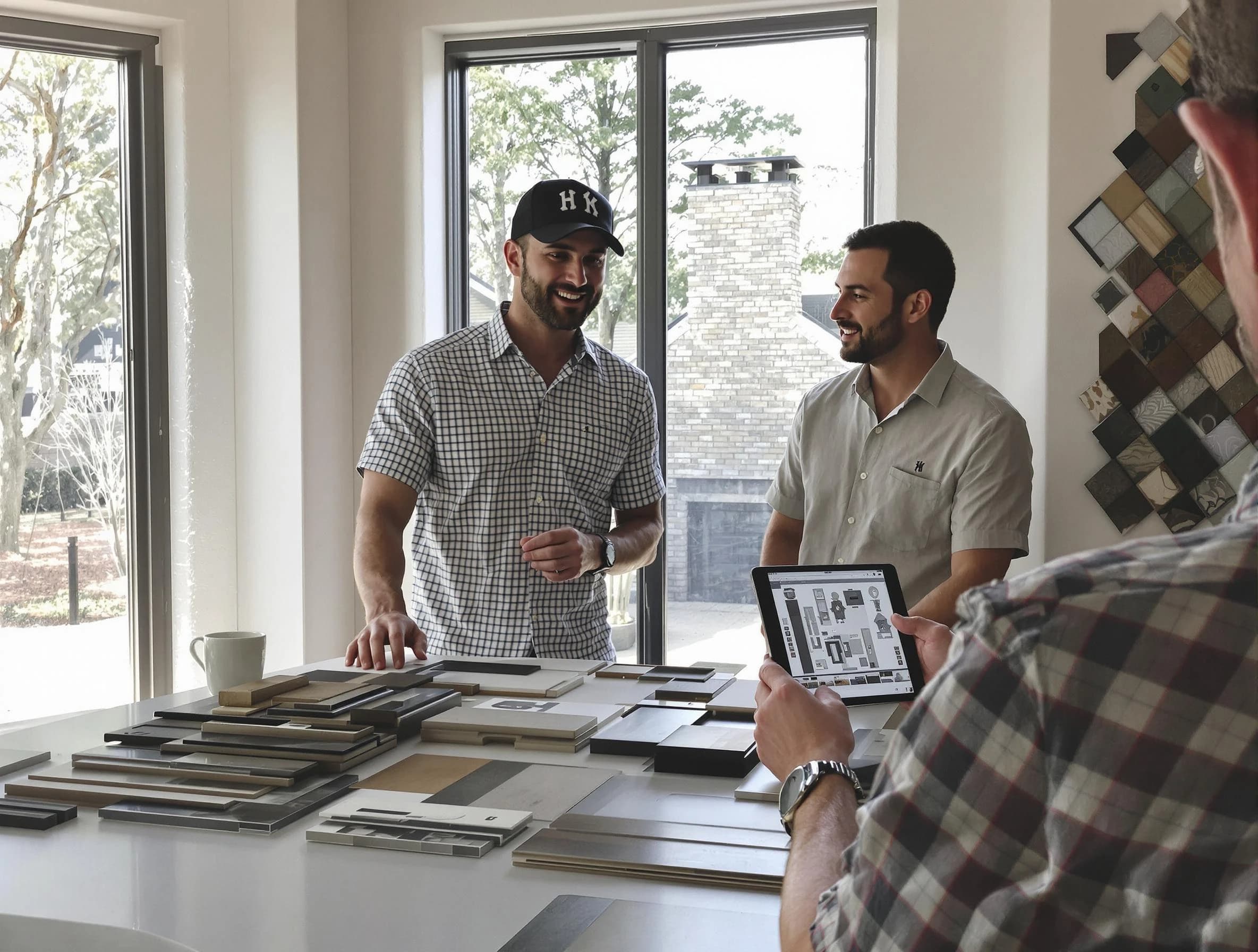 Pleasant View Chimney Sweep remodeling a chimney and fireplace in Pleasant View, TN