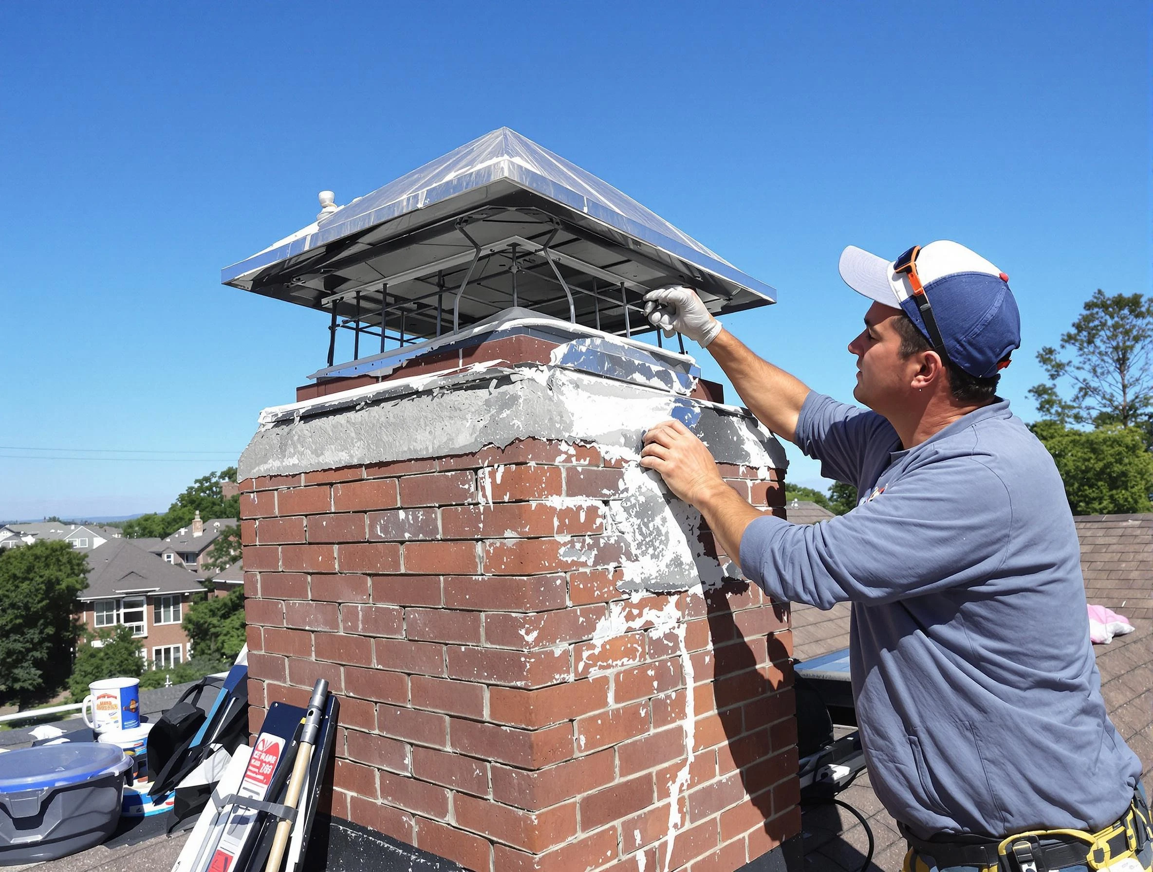 Chimney Crown Services in Pleasant View