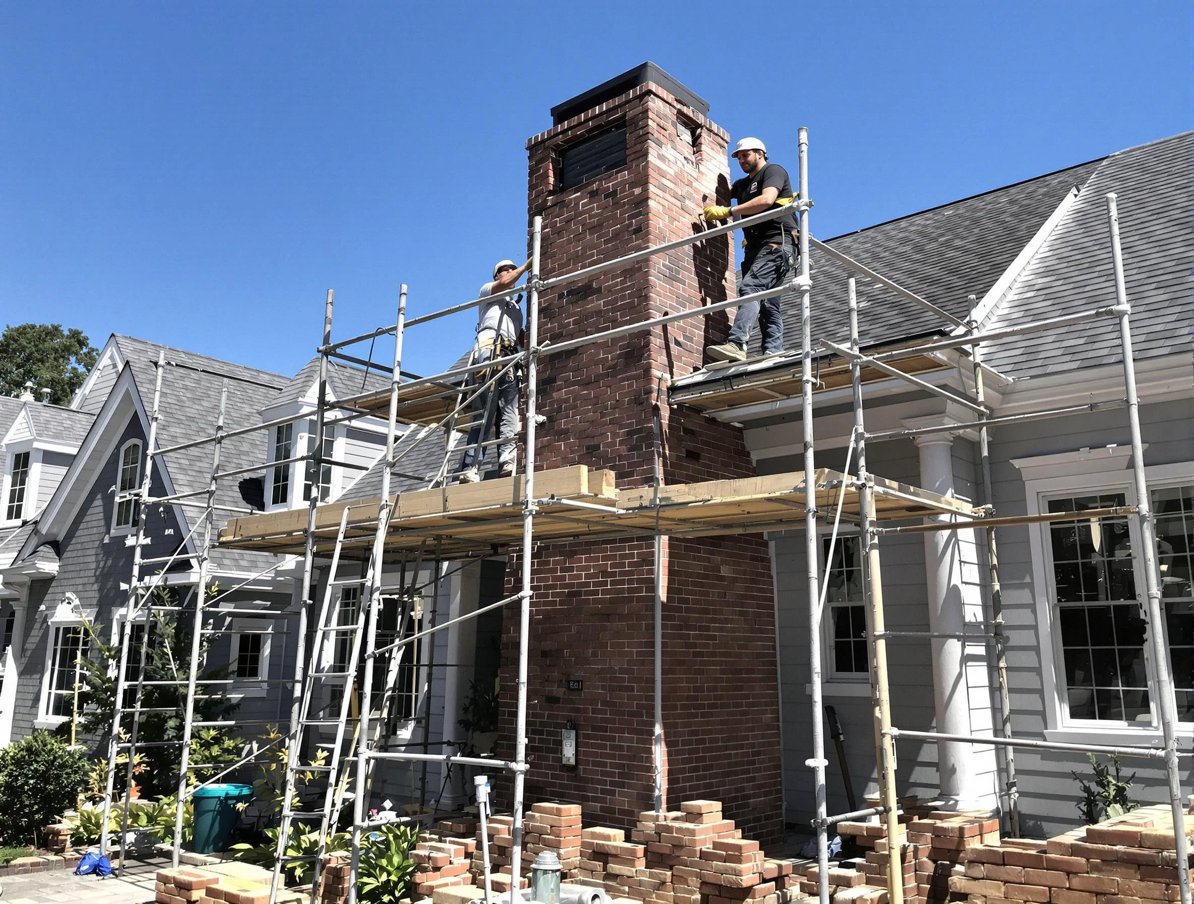 Chimney Rebuilding in Pleasant View